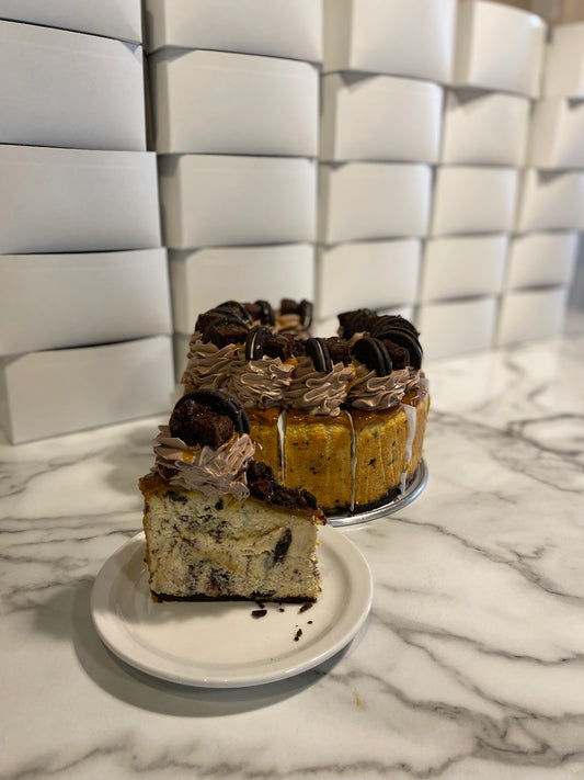 Oreo Caramel Brownie