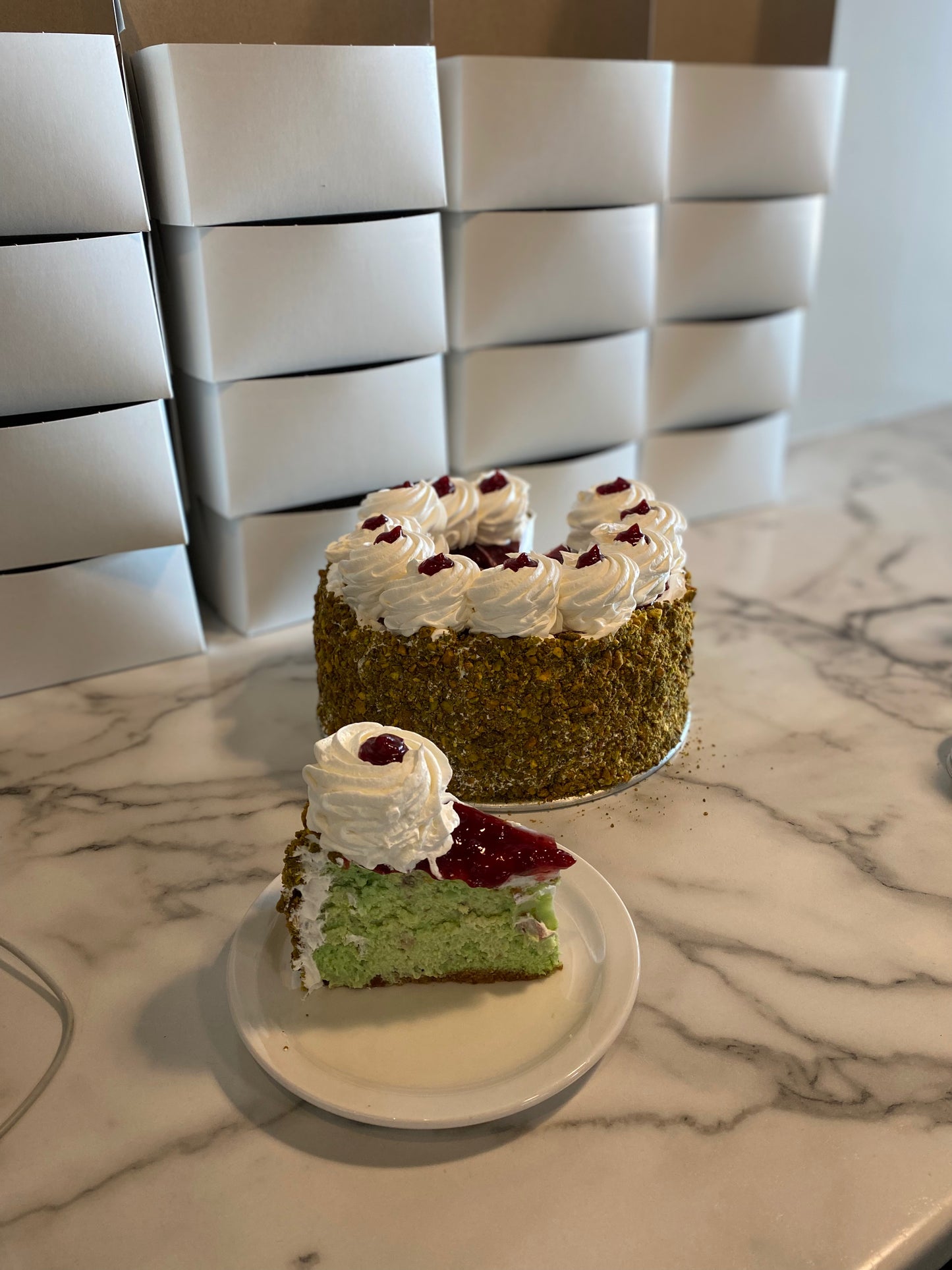 Raspberry Pistachio