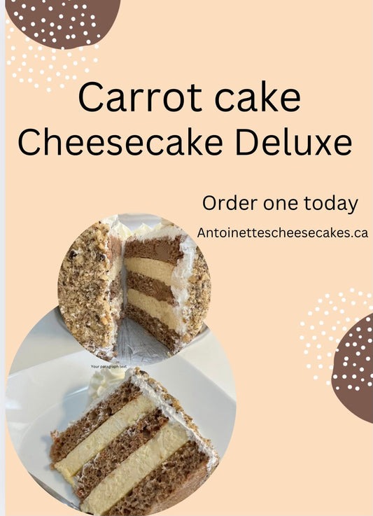 Carrot Cake Cheesecake Deluxe