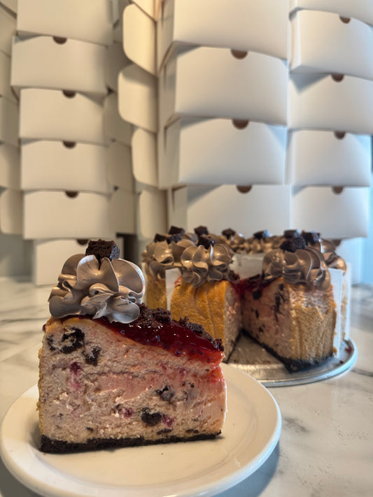 Raspberry Brownie
